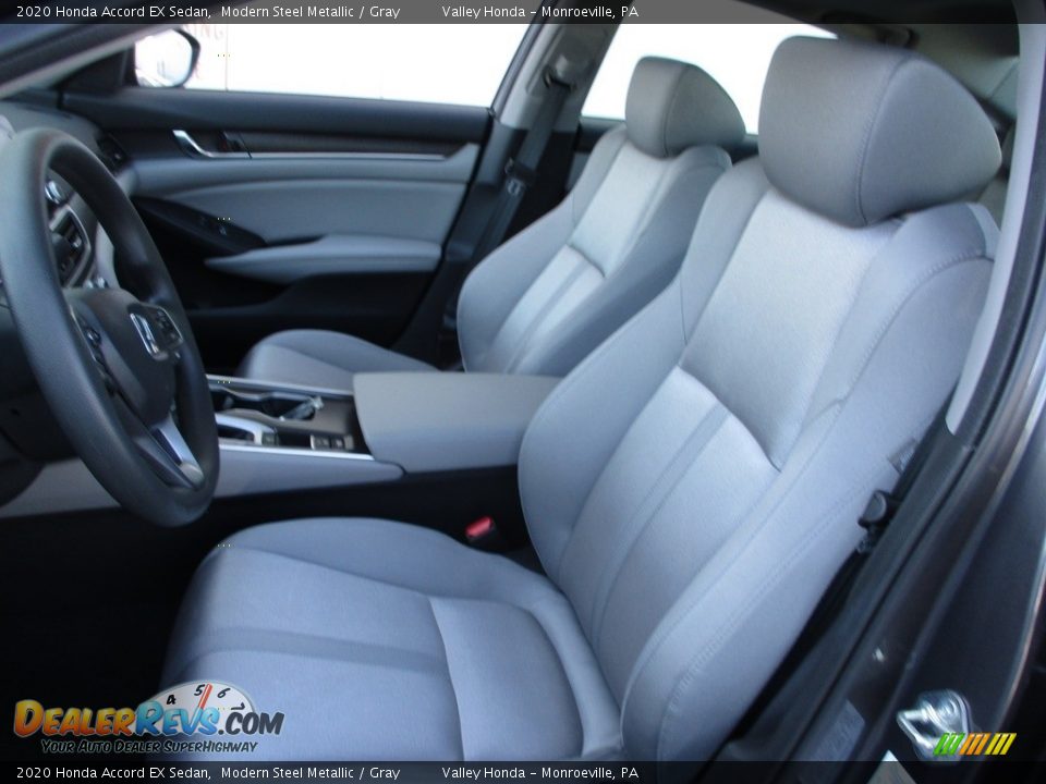 2020 Honda Accord EX Sedan Modern Steel Metallic / Gray Photo #12