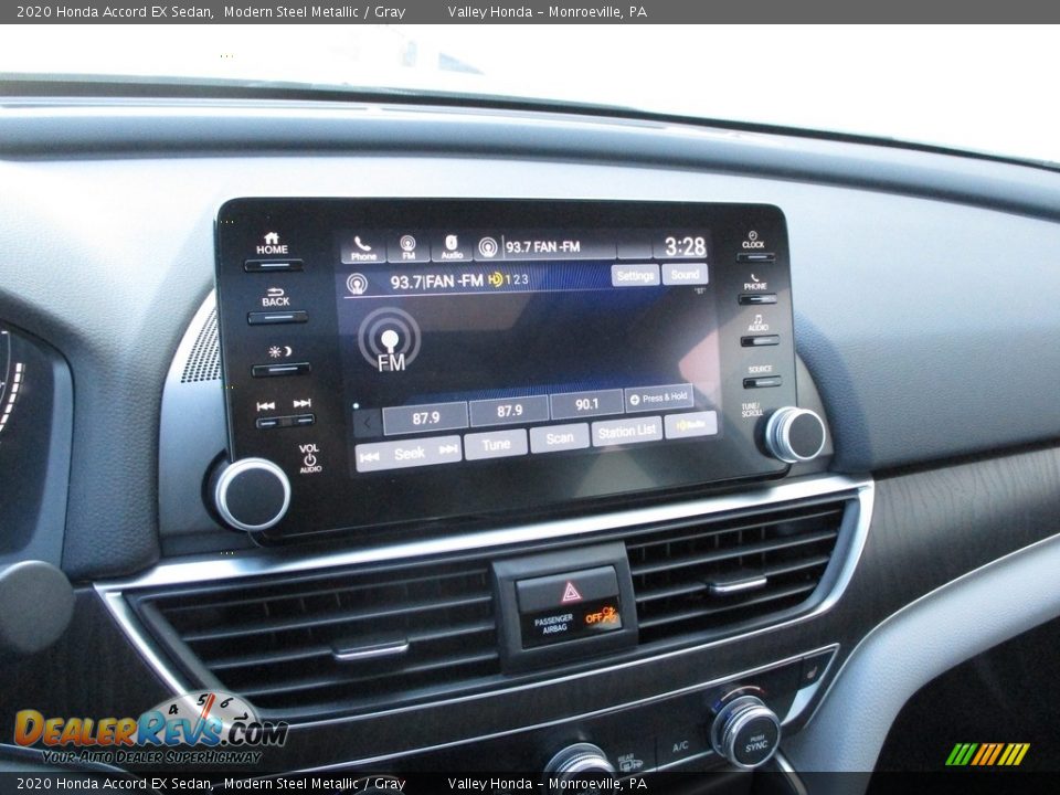 2020 Honda Accord EX Sedan Modern Steel Metallic / Gray Photo #15