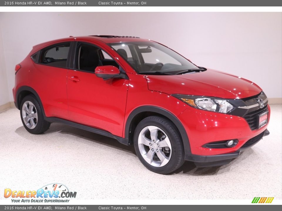 2016 Honda HR-V EX AWD Milano Red / Black Photo #1