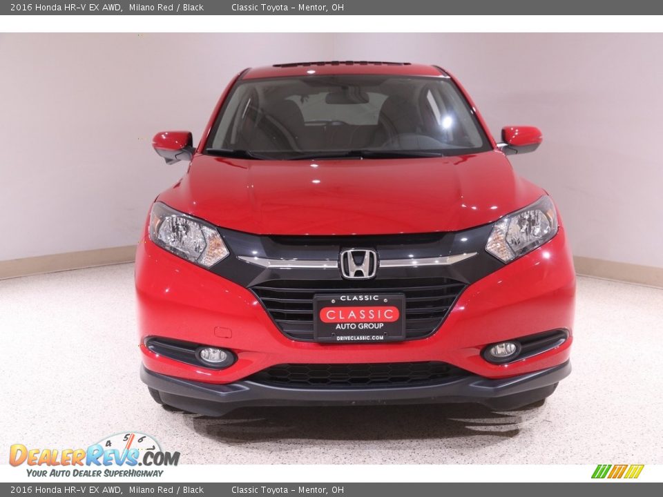 2016 Honda HR-V EX AWD Milano Red / Black Photo #2