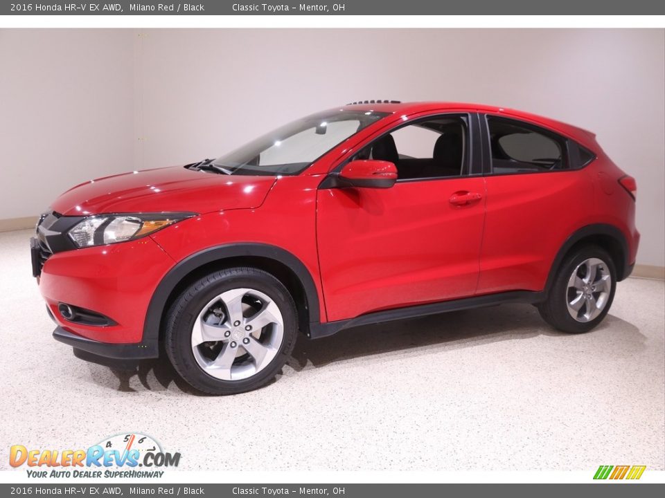 2016 Honda HR-V EX AWD Milano Red / Black Photo #3