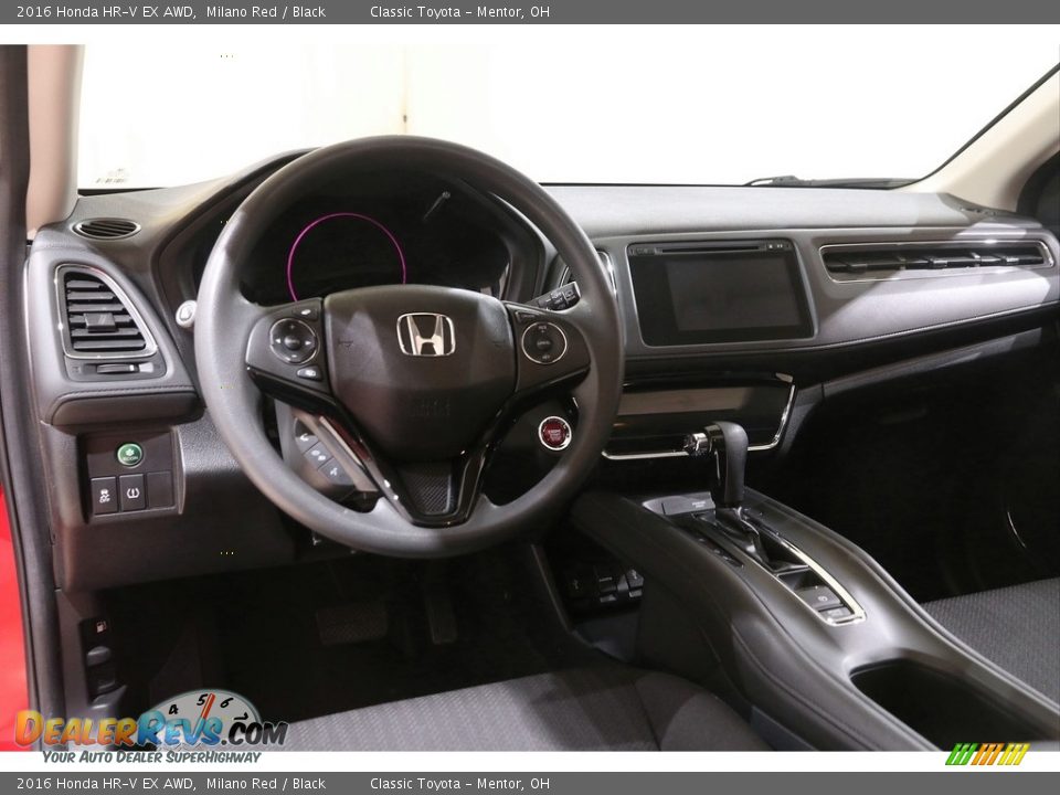 2016 Honda HR-V EX AWD Milano Red / Black Photo #7