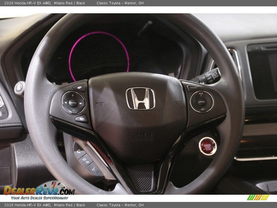 2016 Honda HR-V EX AWD Milano Red / Black Photo #8