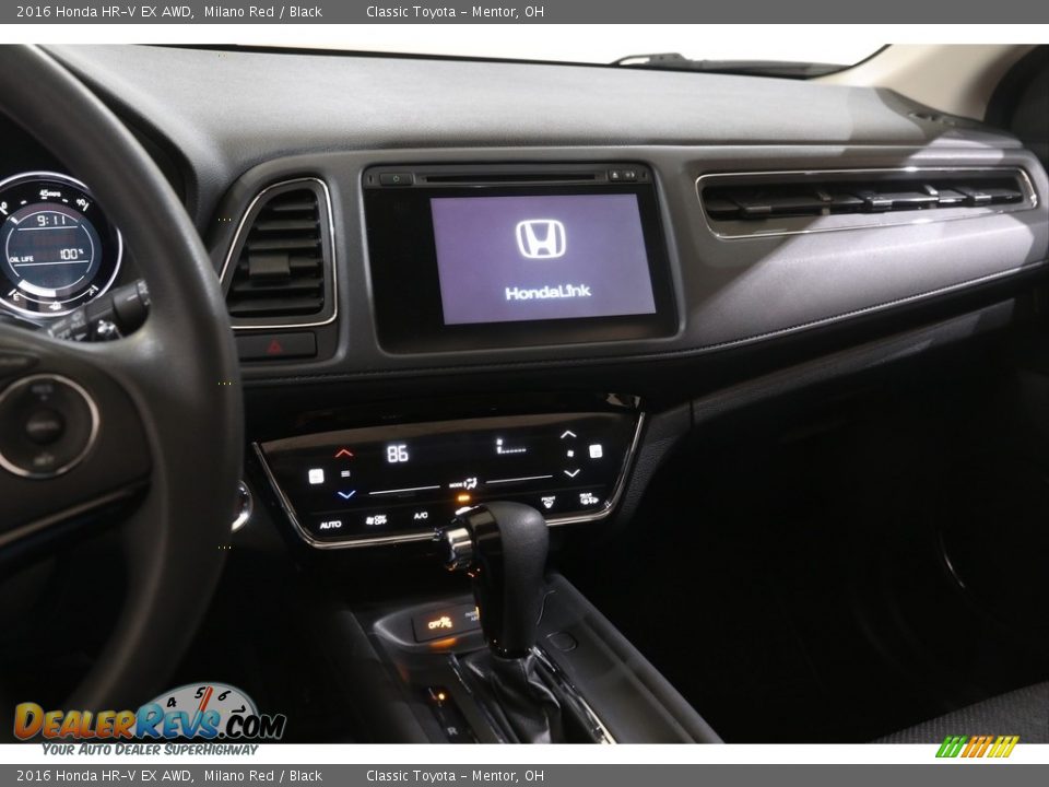 2016 Honda HR-V EX AWD Milano Red / Black Photo #10