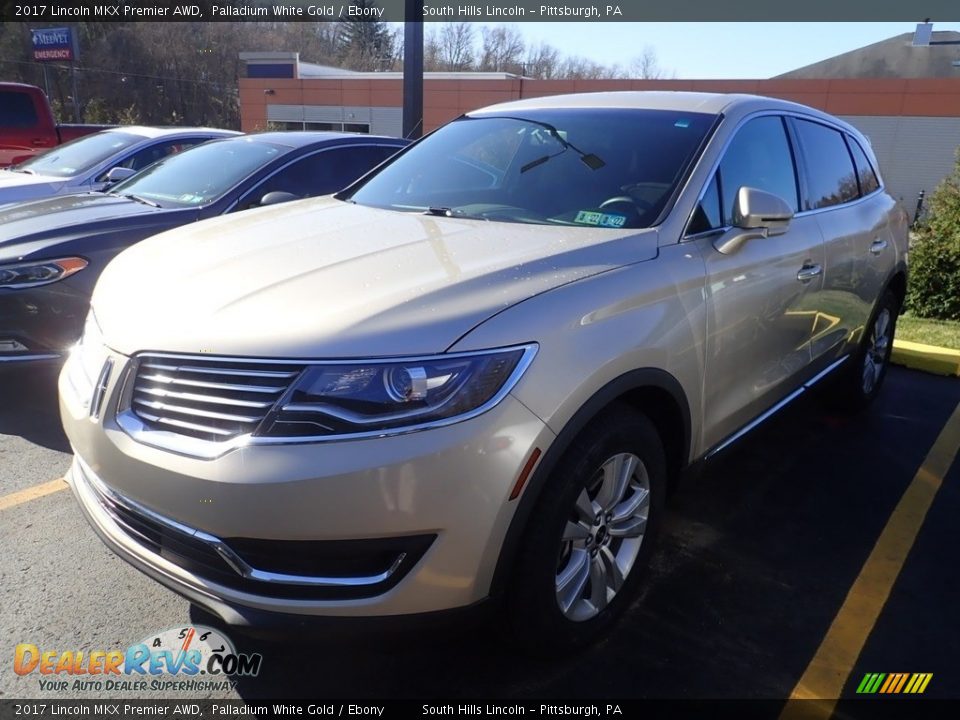 2017 Lincoln MKX Premier AWD Palladium White Gold / Ebony Photo #1