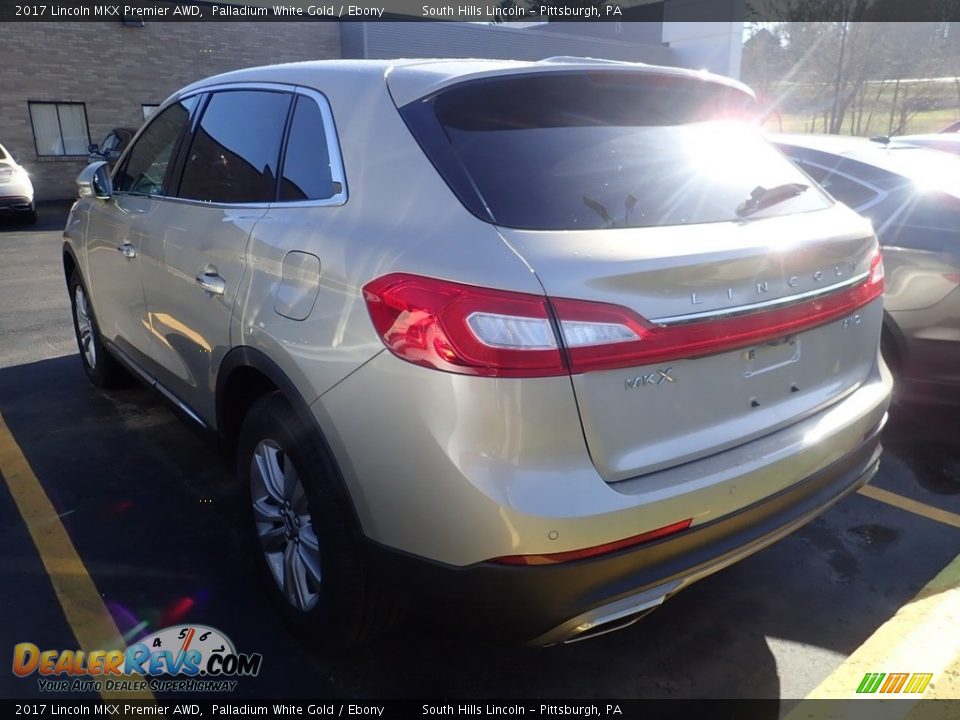 2017 Lincoln MKX Premier AWD Palladium White Gold / Ebony Photo #2