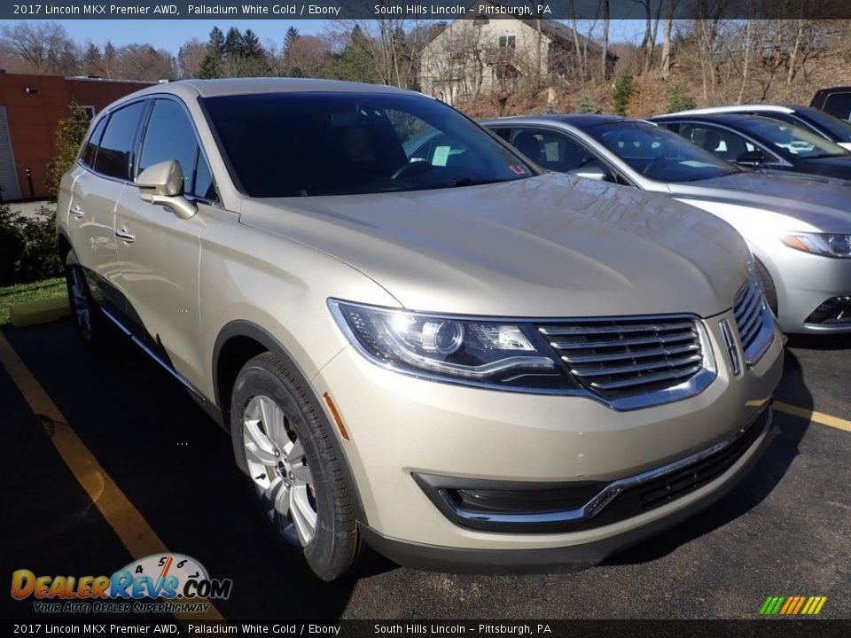 2017 Lincoln MKX Premier AWD Palladium White Gold / Ebony Photo #5