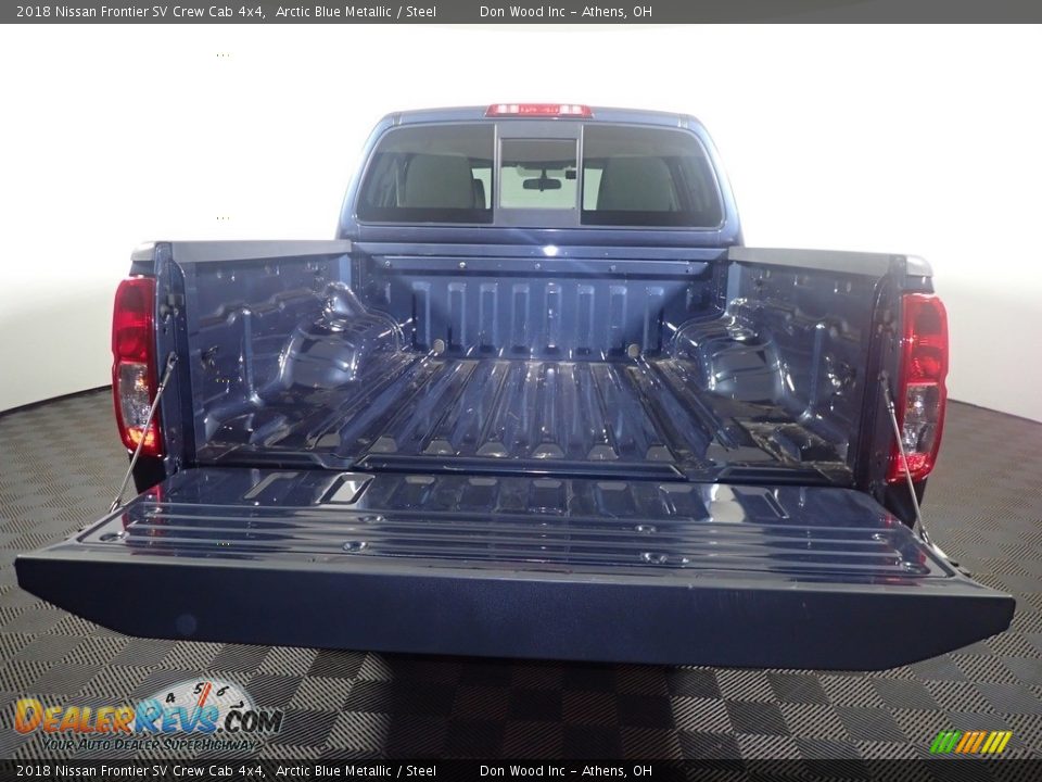 2018 Nissan Frontier SV Crew Cab 4x4 Arctic Blue Metallic / Steel Photo #14