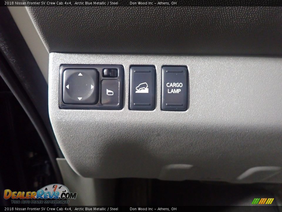 2018 Nissan Frontier SV Crew Cab 4x4 Arctic Blue Metallic / Steel Photo #30