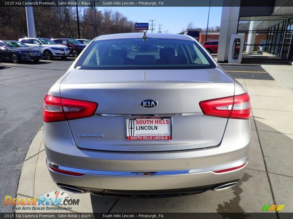 2015 Kia Cadenza Premium Satin Metal / Black Photo #4