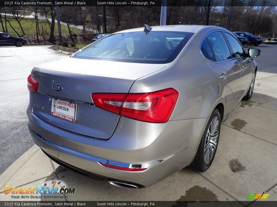 2015 Kia Cadenza Premium Satin Metal / Black Photo #6