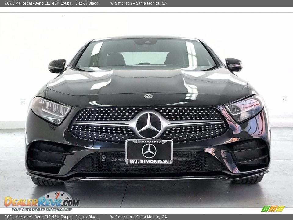 2021 Mercedes-Benz CLS 450 Coupe Black / Black Photo #2