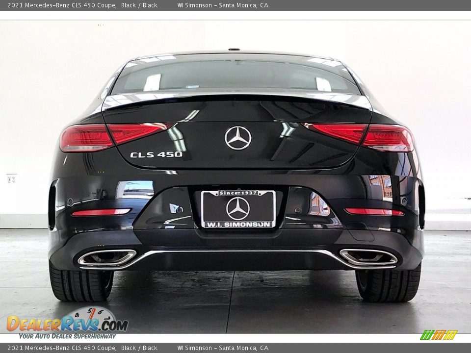 2021 Mercedes-Benz CLS 450 Coupe Black / Black Photo #3