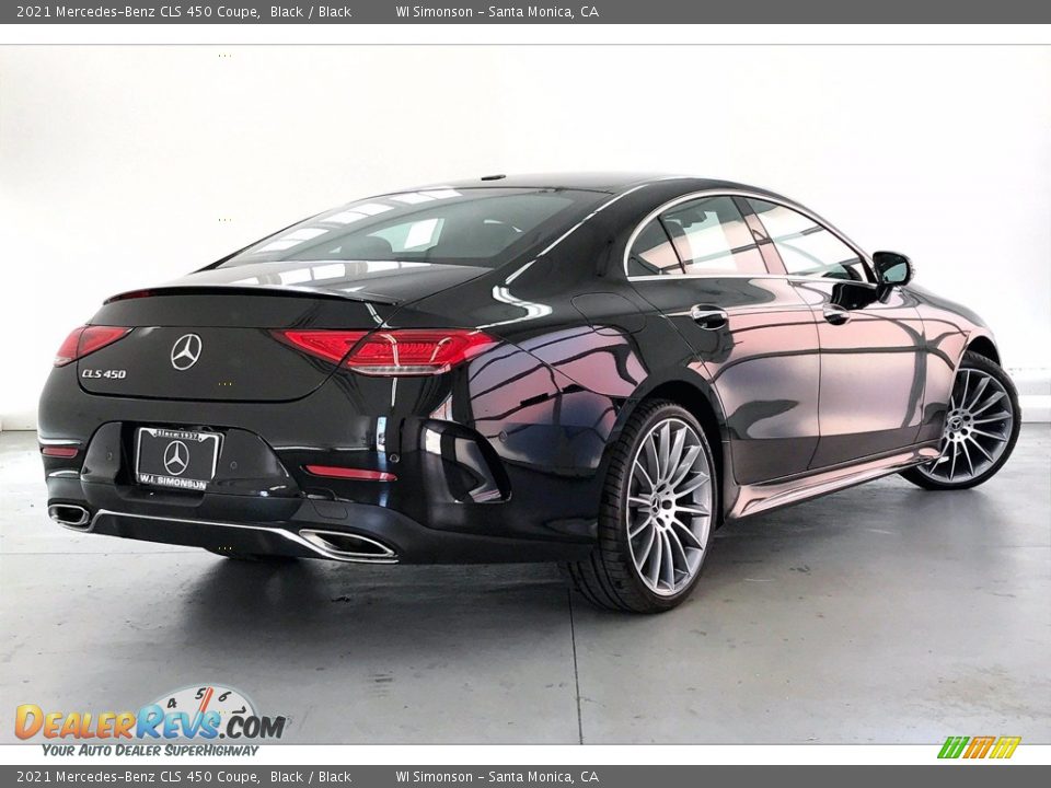 2021 Mercedes-Benz CLS 450 Coupe Black / Black Photo #13