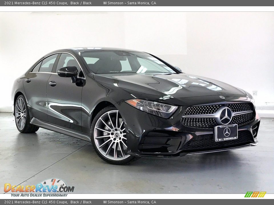 2021 Mercedes-Benz CLS 450 Coupe Black / Black Photo #34