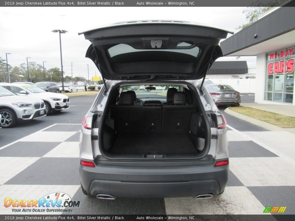 2019 Jeep Cherokee Latitude Plus 4x4 Billet Silver Metallic / Black Photo #5