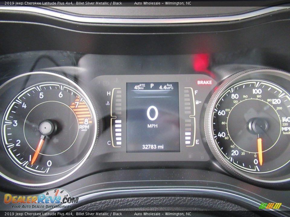 2019 Jeep Cherokee Latitude Plus 4x4 Billet Silver Metallic / Black Photo #15