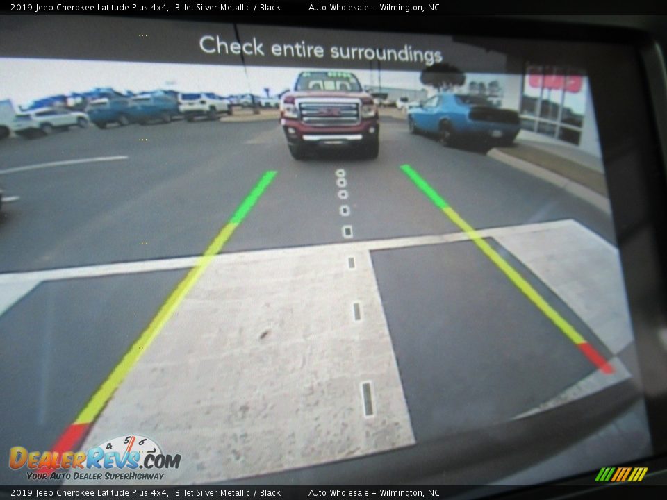 2019 Jeep Cherokee Latitude Plus 4x4 Billet Silver Metallic / Black Photo #18