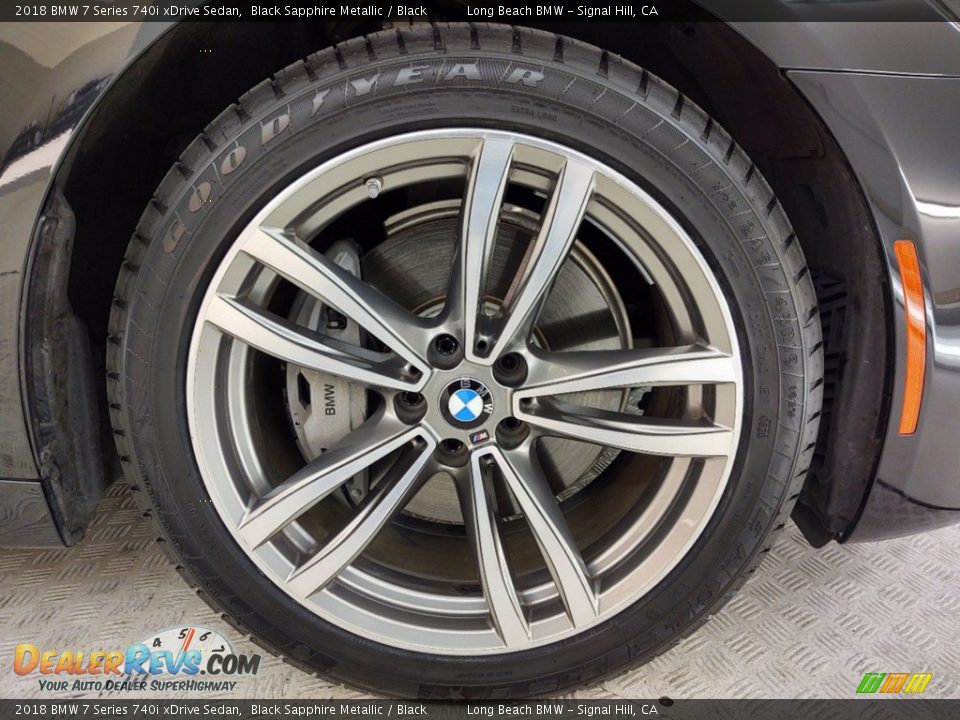 2018 BMW 7 Series 740i xDrive Sedan Black Sapphire Metallic / Black Photo #6