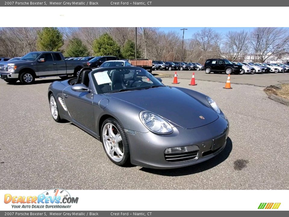 2007 Porsche Boxster S Meteor Grey Metallic / Black Photo #1