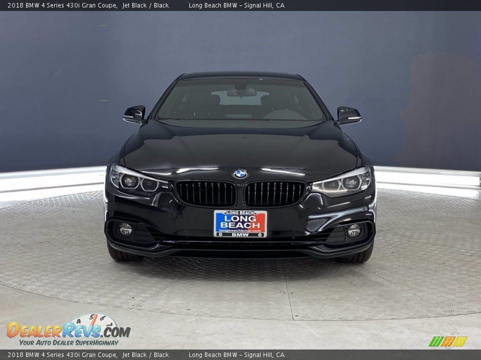 2018 BMW 4 Series 430i Gran Coupe Jet Black / Black Photo #2