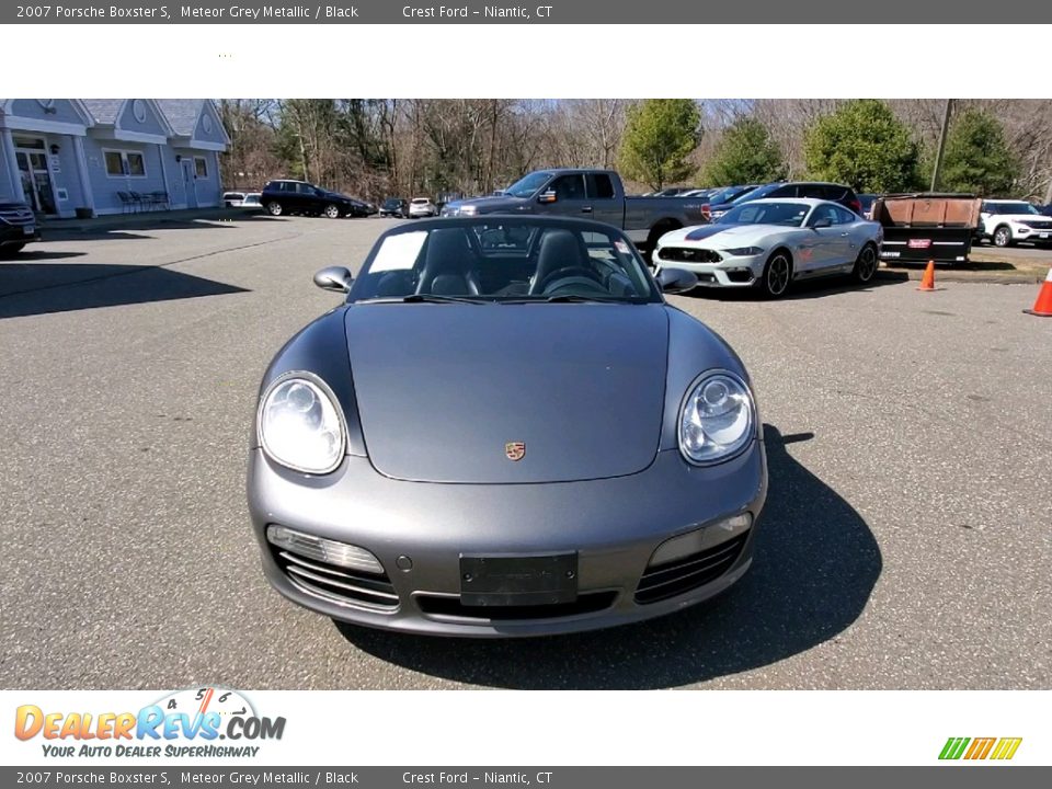 2007 Porsche Boxster S Meteor Grey Metallic / Black Photo #2