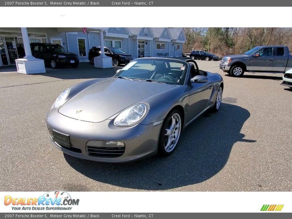2007 Porsche Boxster S Meteor Grey Metallic / Black Photo #3