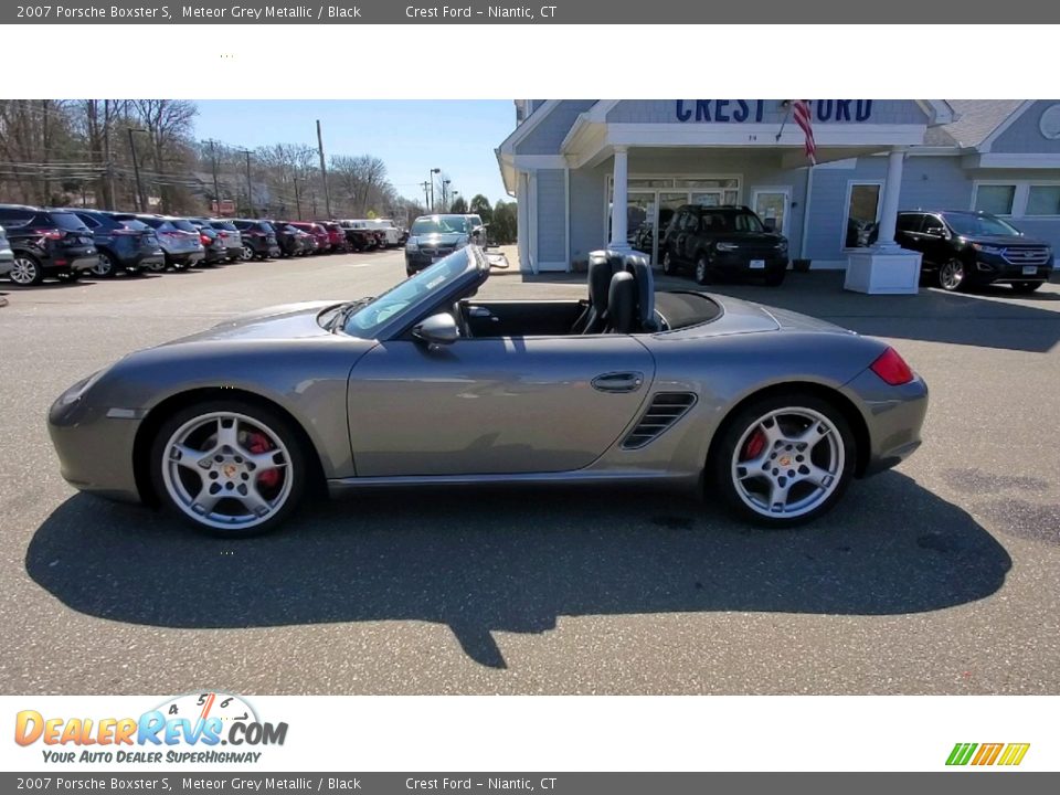 2007 Porsche Boxster S Meteor Grey Metallic / Black Photo #4
