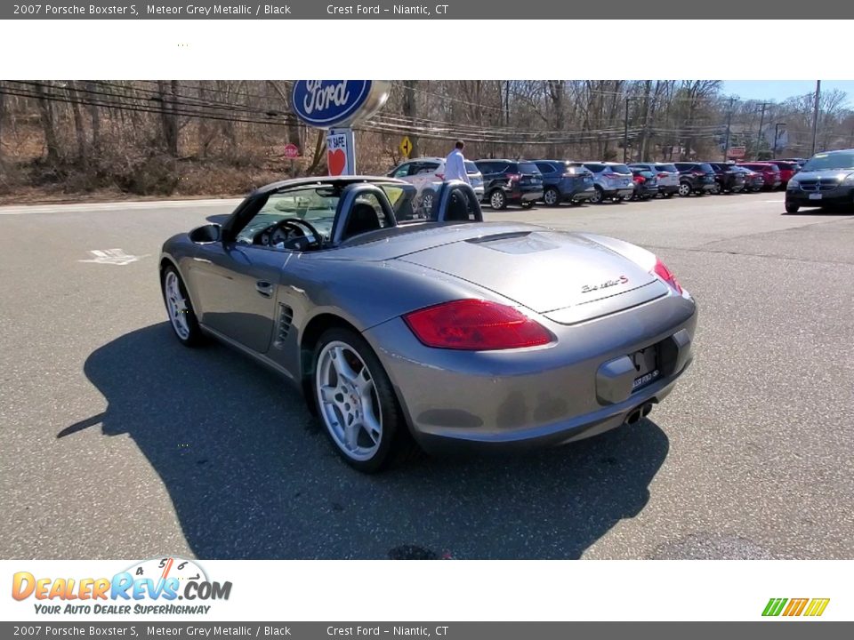 2007 Porsche Boxster S Meteor Grey Metallic / Black Photo #5