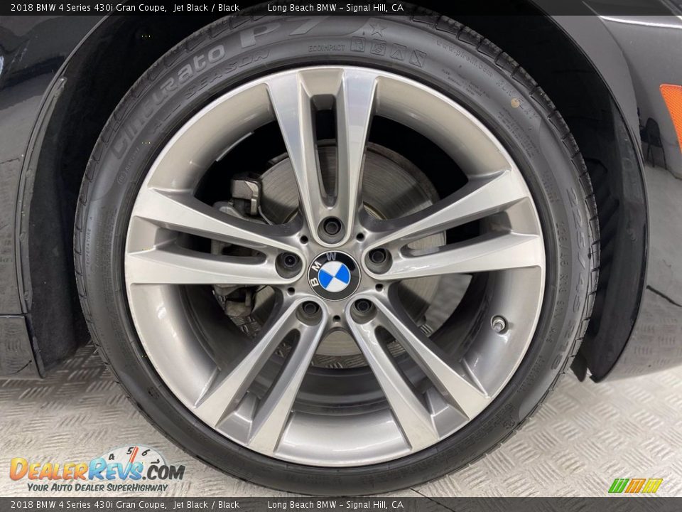 2018 BMW 4 Series 430i Gran Coupe Jet Black / Black Photo #6