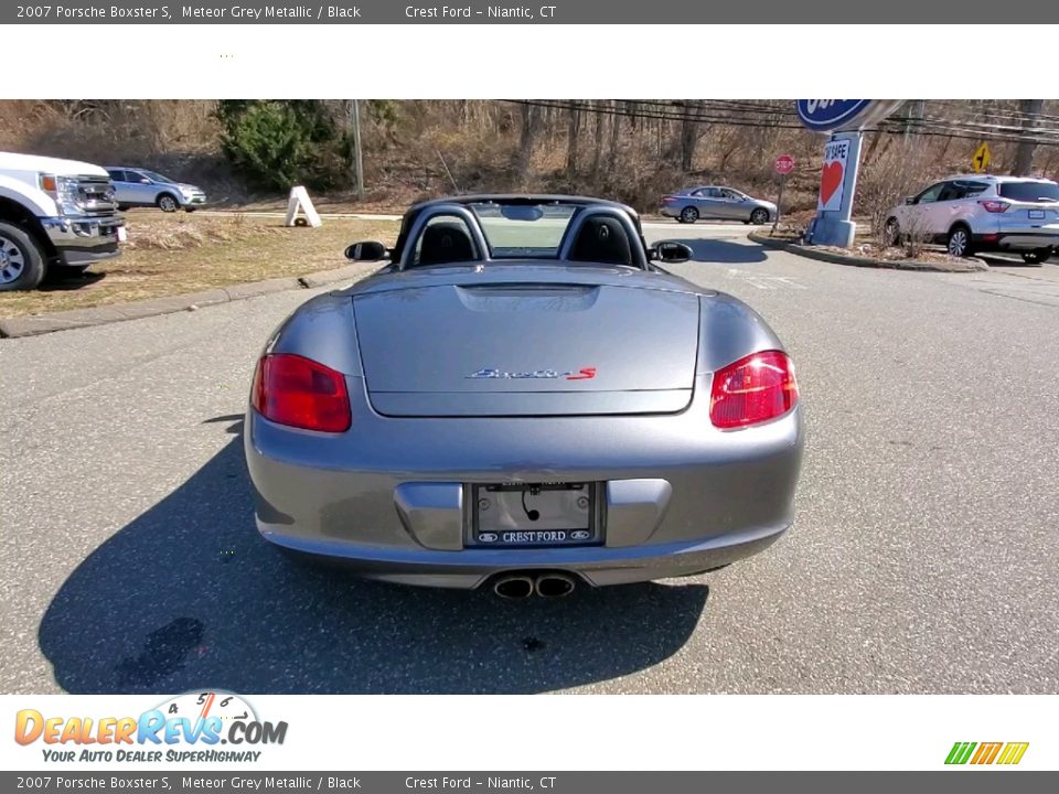 2007 Porsche Boxster S Meteor Grey Metallic / Black Photo #6