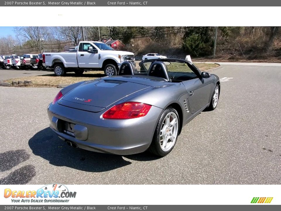 2007 Porsche Boxster S Meteor Grey Metallic / Black Photo #7