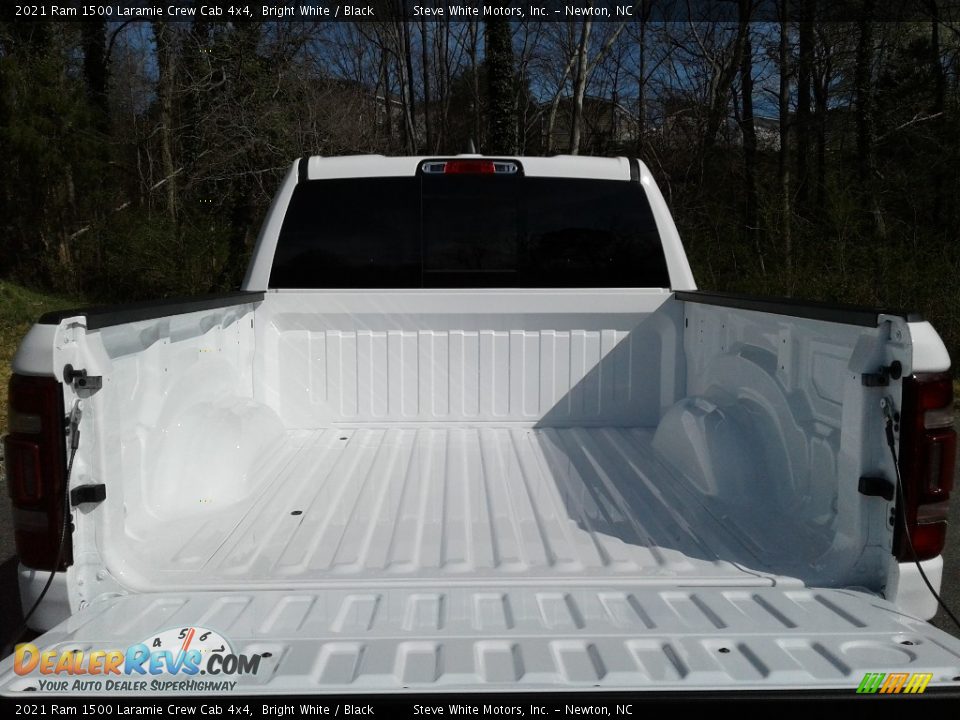 2021 Ram 1500 Laramie Crew Cab 4x4 Bright White / Black Photo #8