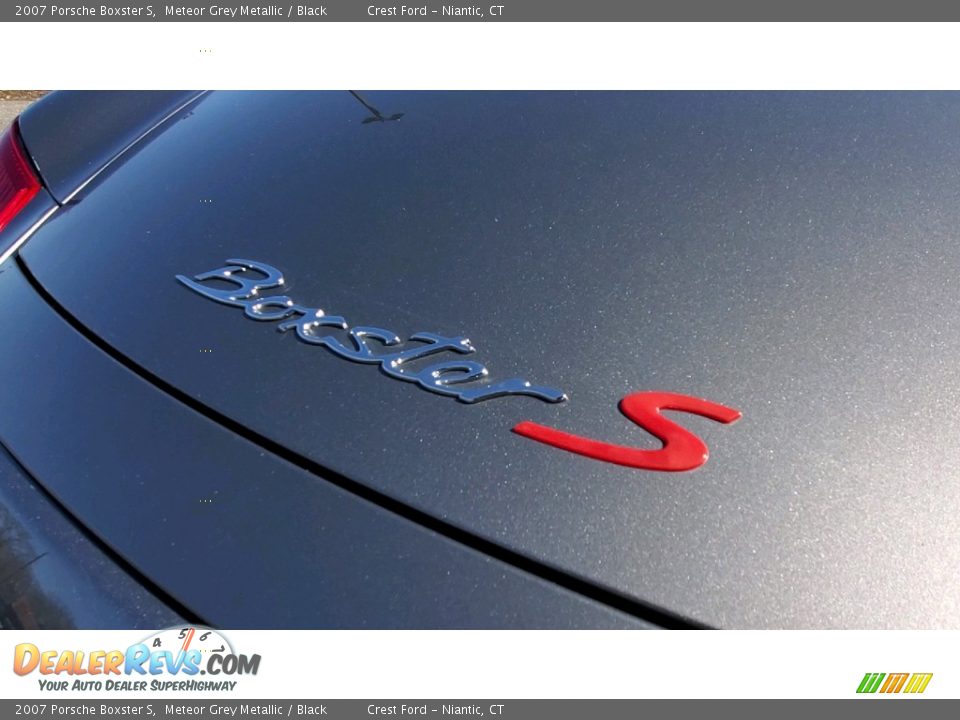 2007 Porsche Boxster S Meteor Grey Metallic / Black Photo #9
