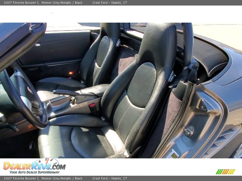 2007 Porsche Boxster S Meteor Grey Metallic / Black Photo #11