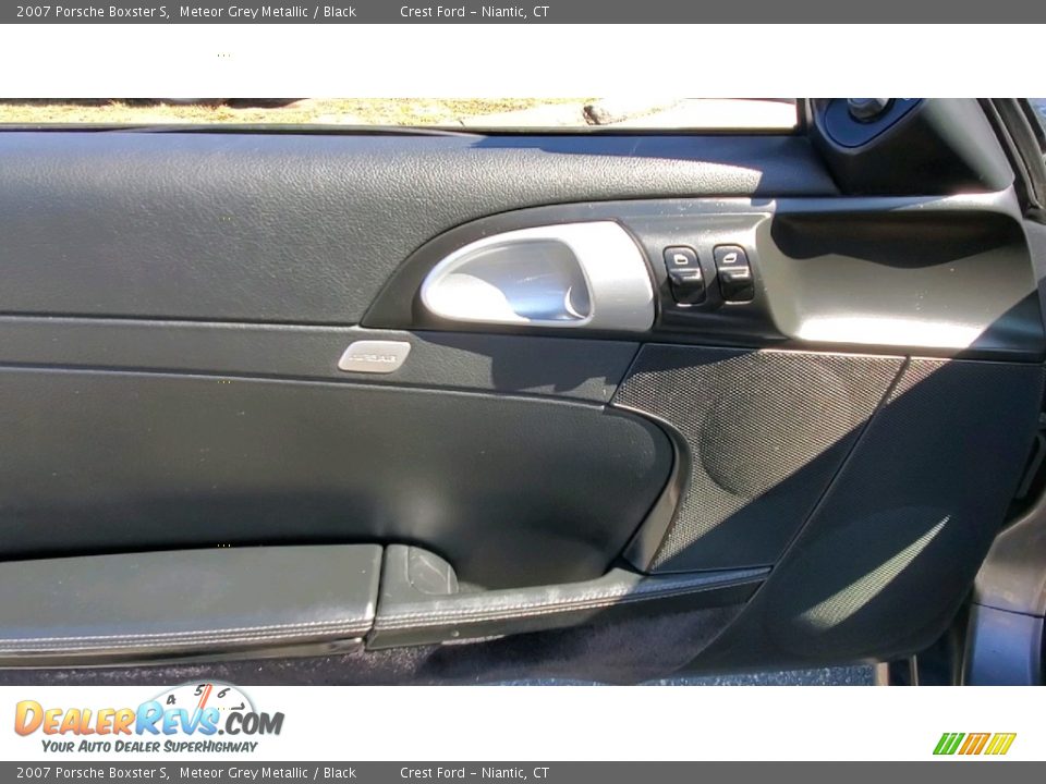 2007 Porsche Boxster S Meteor Grey Metallic / Black Photo #12