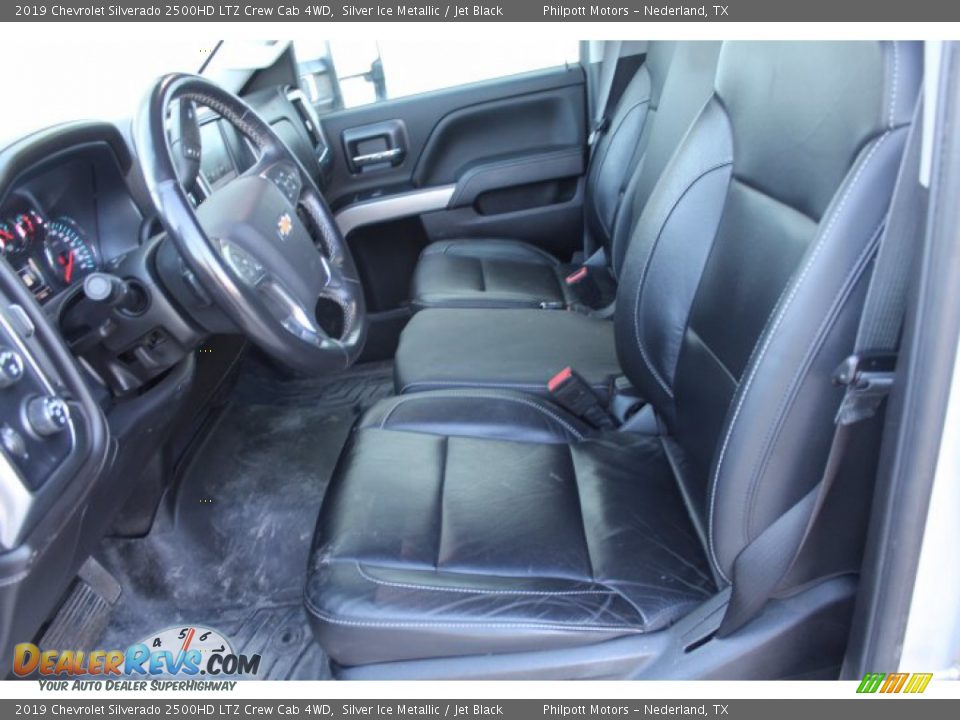 2019 Chevrolet Silverado 2500HD LTZ Crew Cab 4WD Silver Ice Metallic / Jet Black Photo #10