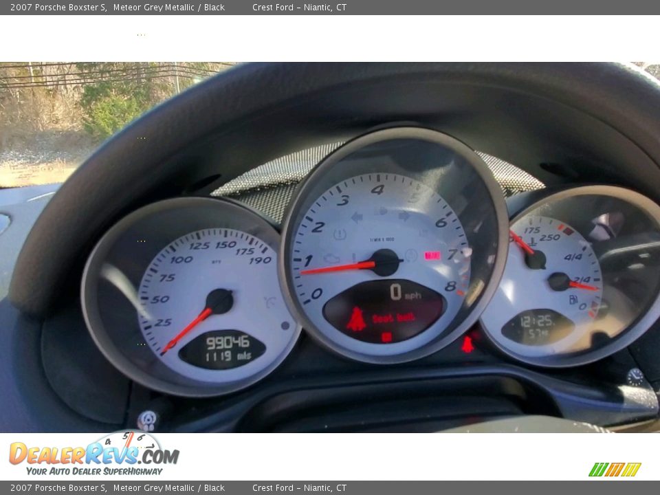 2007 Porsche Boxster S Meteor Grey Metallic / Black Photo #13