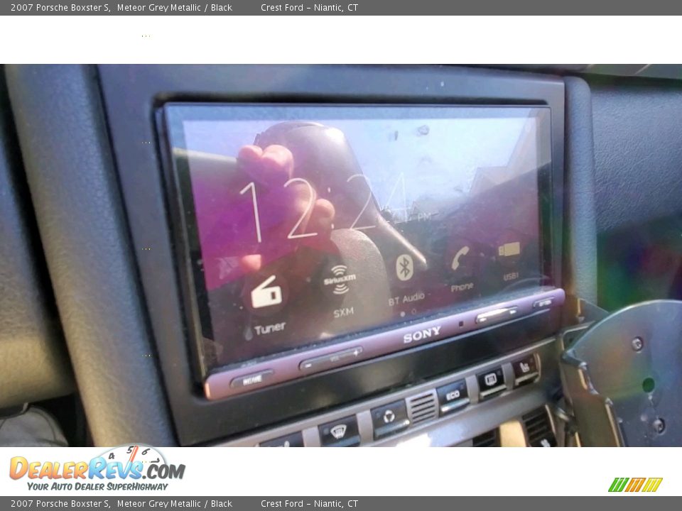 2007 Porsche Boxster S Meteor Grey Metallic / Black Photo #14