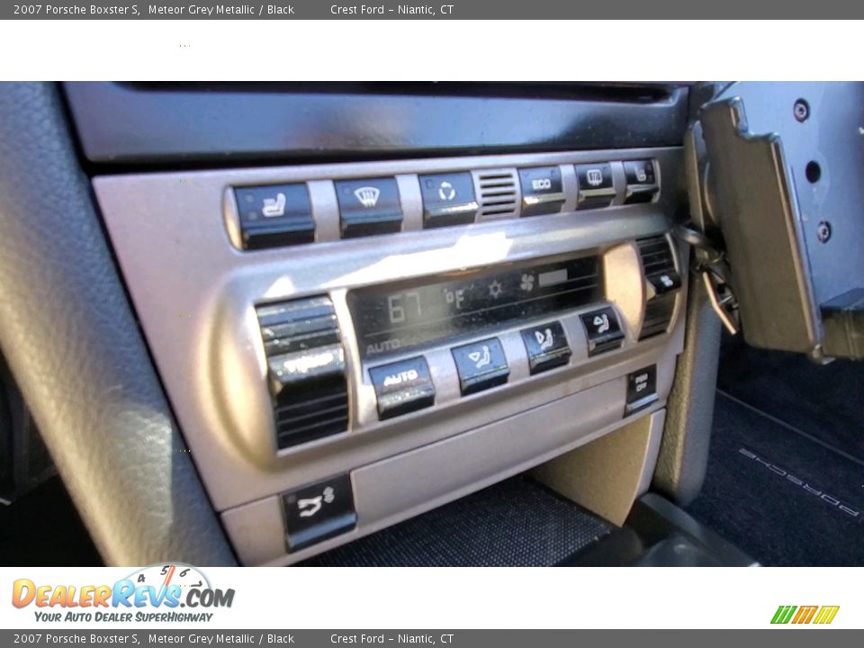 2007 Porsche Boxster S Meteor Grey Metallic / Black Photo #15