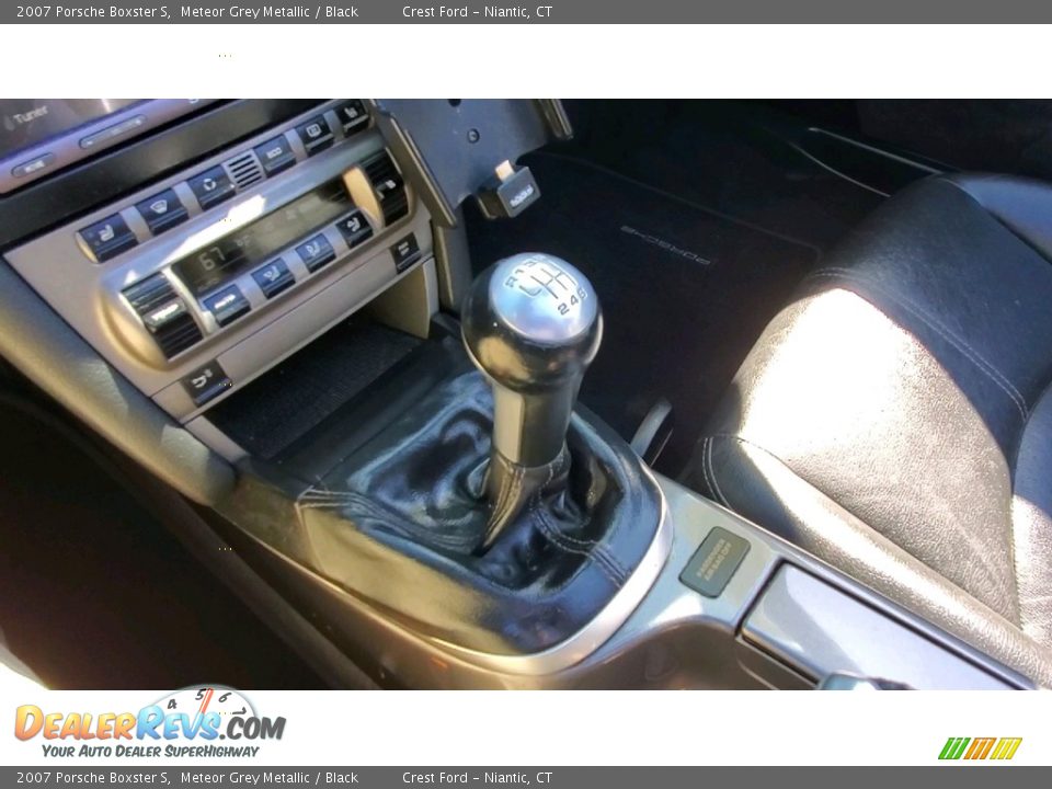 2007 Porsche Boxster S Meteor Grey Metallic / Black Photo #16