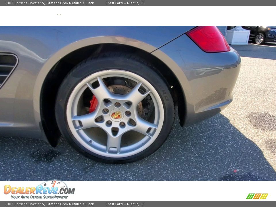 2007 Porsche Boxster S Meteor Grey Metallic / Black Photo #17