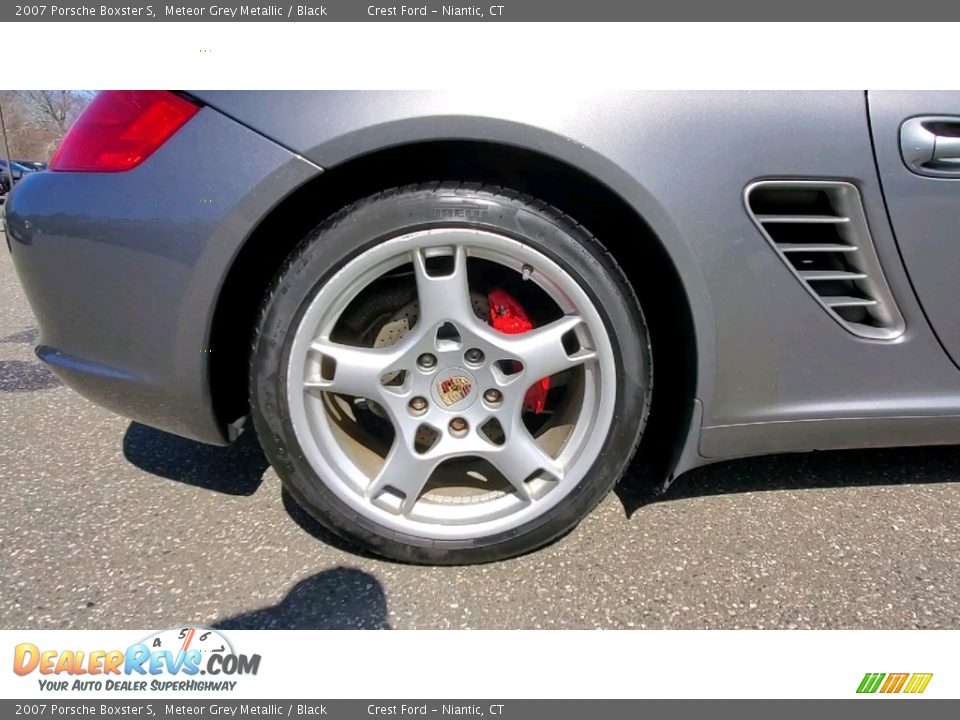 2007 Porsche Boxster S Meteor Grey Metallic / Black Photo #18