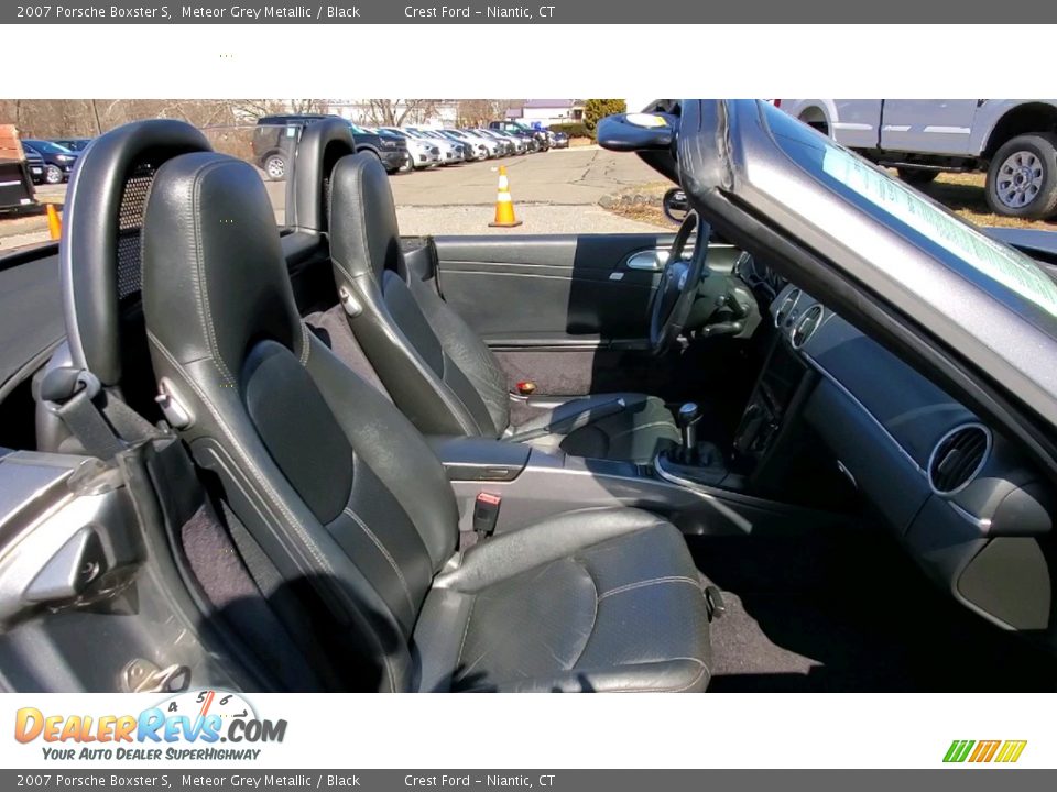 2007 Porsche Boxster S Meteor Grey Metallic / Black Photo #19