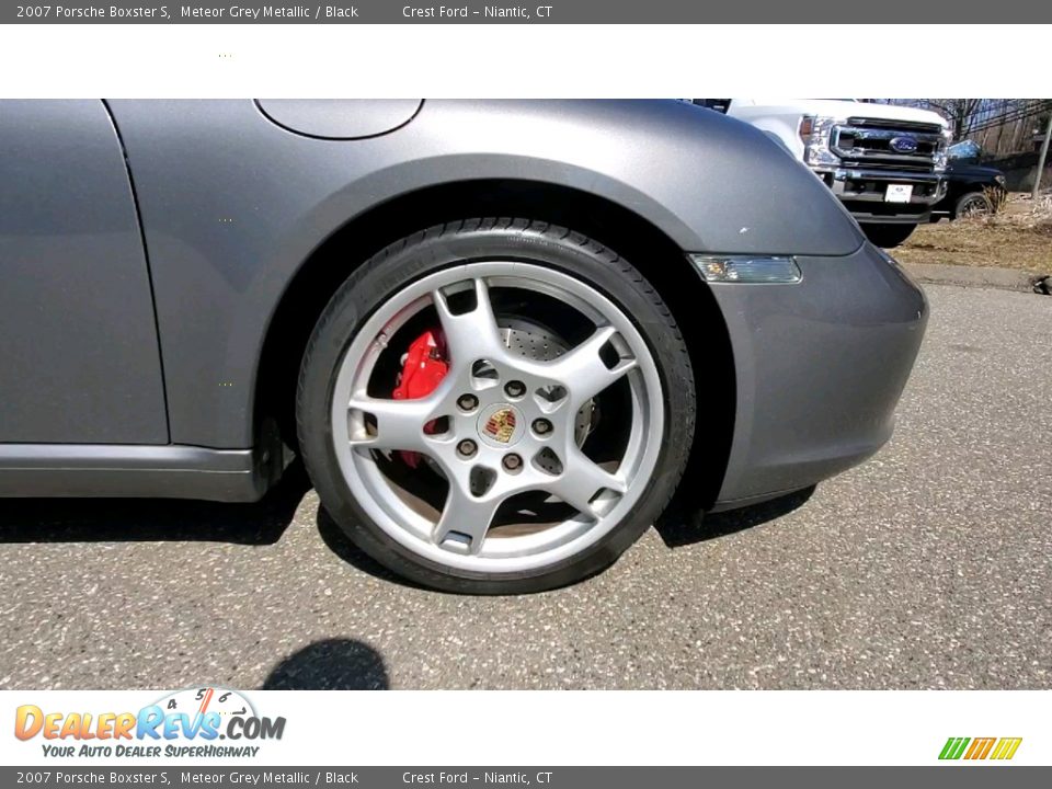 2007 Porsche Boxster S Meteor Grey Metallic / Black Photo #21