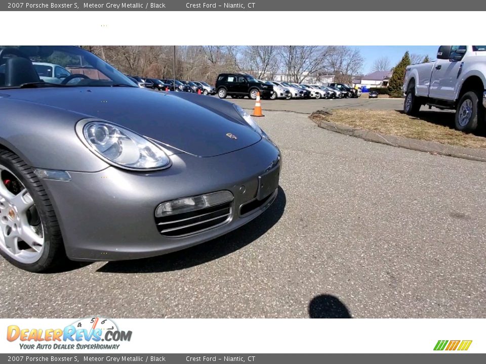 2007 Porsche Boxster S Meteor Grey Metallic / Black Photo #22