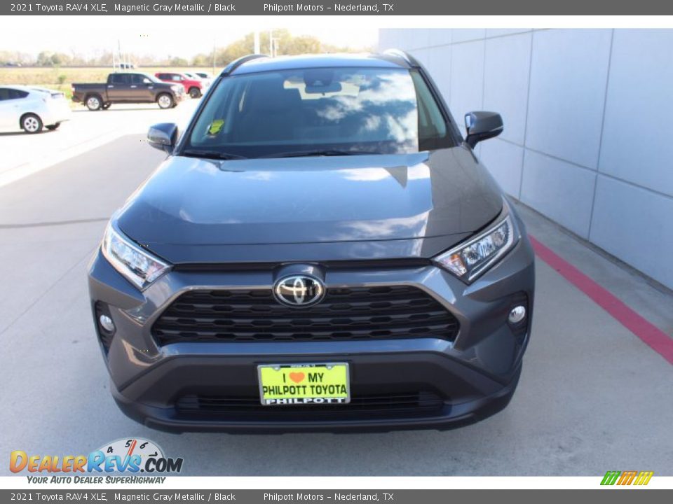 2021 Toyota RAV4 XLE Magnetic Gray Metallic / Black Photo #3