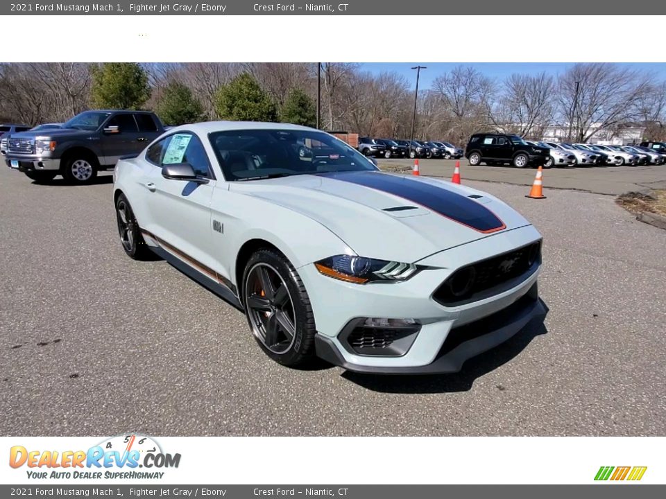 Front 3/4 View of 2021 Ford Mustang Mach 1 Photo #1