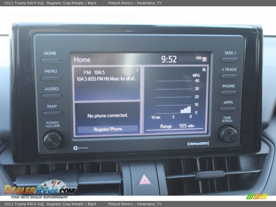 2021 Toyota RAV4 XLE Magnetic Gray Metallic / Black Photo #14