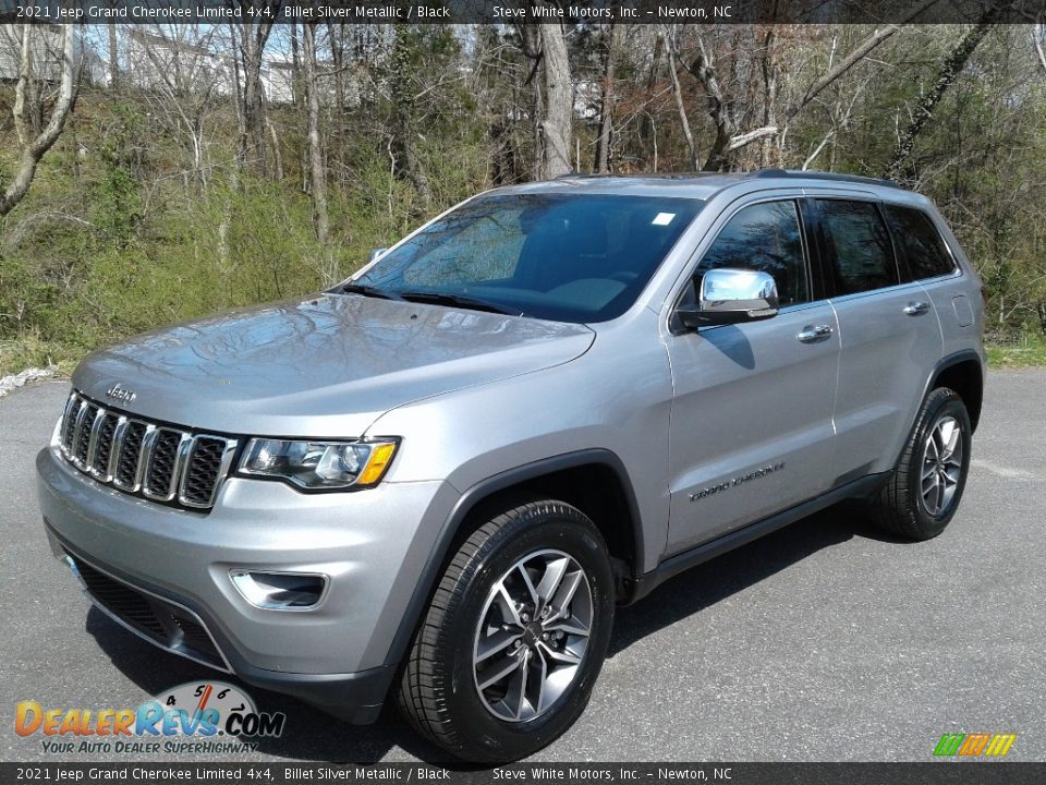 2021 Jeep Grand Cherokee Limited 4x4 Billet Silver Metallic / Black Photo #2